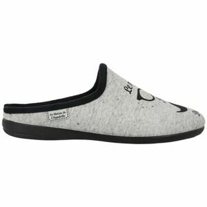 Šľapky La Maison De L'espadrille MULE HUMOUR M Maison de l'Espadrille 108-7-H8-GRIS DICTONS vyobraziť
