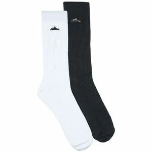 Vysoké ponožky BIRKENSTOCK 2 Pack Cotton Rib Black/White vyobraziť