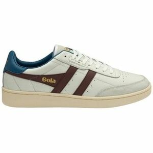 Derbie Gola CONTACT LEATHER XR-WHT/BURGUNDY/MARINE BL CMB261 vyobraziť