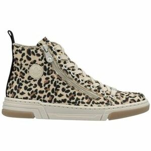 Derbie Rieker N3903 90-multicolore Marron vyobraziť