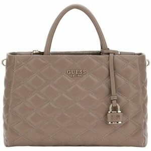 Tašky cez rameno Guess CRUISE VIBE TOP ZIP DARK TAUPE Marron vyobraziť