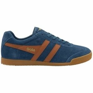 Derbie Gola HARRIER SUEDE WU- MARINE BLUE/MOODY ORA Bleu vyobraziť