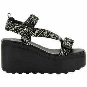 Sandále Guess OCILIA2 BLACK PLATINO Noir vyobraziť