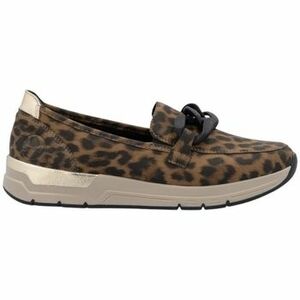 Mokasíny Rieker 58944 90-LEOPARD Marron vyobraziť