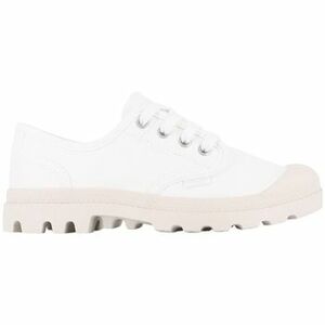 Derbie Palladium PAMPA OXFORD 100-SOFT WHITE Blanc vyobraziť