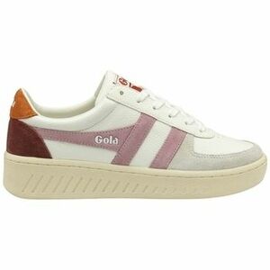 Derbie Gola GRANDSLAM TRIDENT HK-WHITE/CANDY/MOODY ORAN Blanc vyobraziť