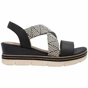 Sandále Remonte D2L54 03-noir combiné Noir vyobraziť