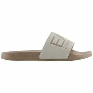 Šľapky Emporio Armani EA7 7X000108 M6086-COBLESTONE/SILVER Beige vyobraziť