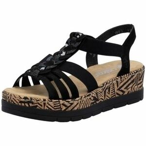 Sandále Rieker V3902 00-noir Noir vyobraziť