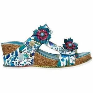 Šľapky Laura Vita BONITO 22 Turquoise Bleu vyobraziť