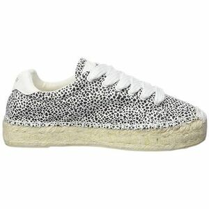 Espadrilky Replay NASH GIRAFFE 0062-WHITE BLACK Blanc vyobraziť