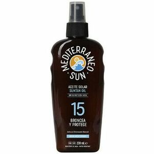 Opaľovacie krémy Mediterraneo Sun Sun Tanning Oil Dark SPF 15 200 ml - Coconut vyobraziť