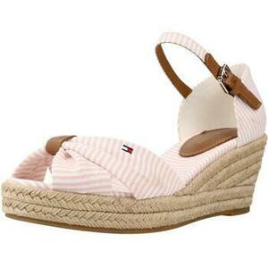 Sandále Tommy Hilfiger HIGH WEDGE SEERSUCKER vyobraziť