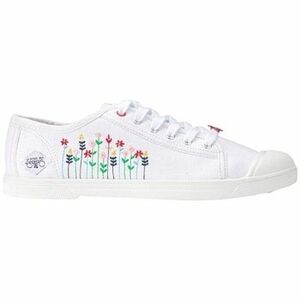 Derbie Le Temps des Cerises BASIC 02 FLOWERY Blanc vyobraziť