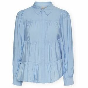 Blúzka Y.a.s YAS Noos Pala Shirt - Kentucky Blue vyobraziť