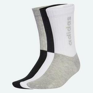 Ponožky adidas LIN KIDS CRW 3P vyobraziť