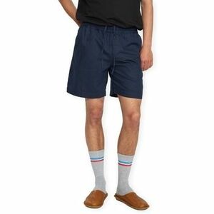 Šortky/Bermudy Rvlt Revolution RVLT Linen Shorts - Navy vyobraziť