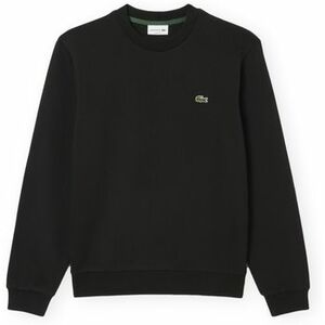 Mikiny Lacoste Classic Fit Fleece Sweatshirt SH9801 - Black vyobraziť