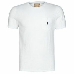 Tričká s krátkym rukávom Polo Ralph Lauren T-SHIRT AJUSTE COL ROND EN COTON LOGO PONY PLAYER vyobraziť