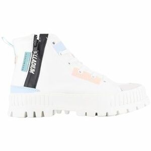 Derbie Palladium PALLASHOCK BACKZIP 2 116-STAR WHITE Blanc vyobraziť
