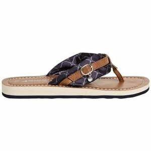 Žabky Tamaris 12710942 8B2-NAVY/LOGO Bleu vyobraziť