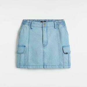 Sukňa Vans SIDEWALK DENIM SKIRT vyobraziť