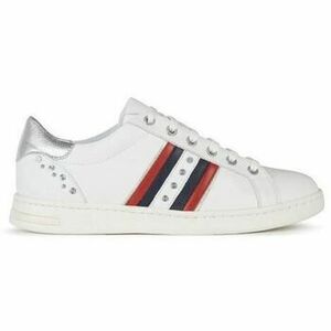 Derbie Geox D JAYSEN C C007 - WHITE/SILVER D151BA vyobraziť