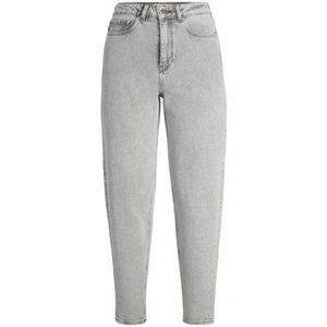 Rovné džínsy JJXX Jenas Lisbon Mom - Light Grey Denim vyobraziť