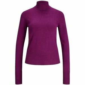 Svetre JJXX Noos Ava L/S Roll Neck - Dark Purple vyobraziť