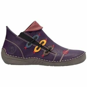 Čižmičky Rieker 72581 30-aubergine/brown/honig/ 72581 vyobraziť