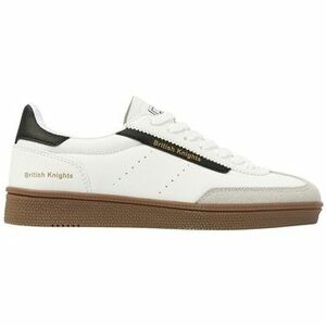 Derbie British Knights REVIVAL 3655-WHITE/BLACK/CREPE Blanc vyobraziť