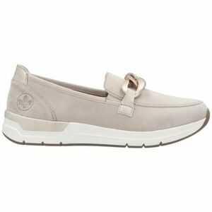 Mokasíny Rieker 58944 60-beige Beige vyobraziť