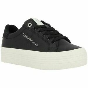 Derbie Calvin Klein Jeans VULCANIZED FLATFORM Jeans BDS-Black YW0YW00601 vyobraziť