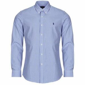 Košele s dlhým rukávom Polo Ralph Lauren CHEMISE AJUSTEE SLIM FIT EN POPELINE UNIE vyobraziť