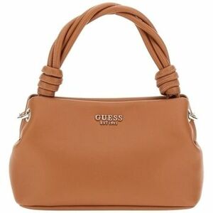 Tašky Guess TIERA FLAP SHLDR BAG COGNAC Marron vyobraziť
