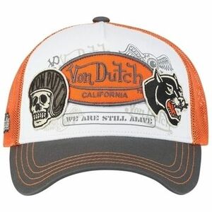Šiltovky Von Dutch PATCHES 06 KAKI/ORANGE Orange vyobraziť