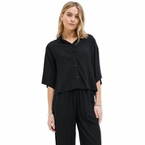Blúzka JJXX Mira Shirt - Black vyobraziť