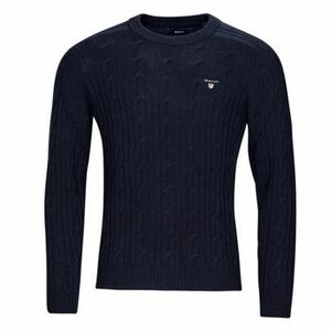 Svetre Gant LAMBSWOOL CABLE C-NECK vyobraziť