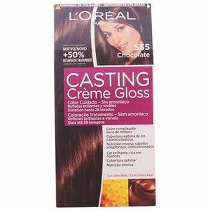 Farbenie L'oréal Permanent Hair Color Casting Creme Gloss - 535 Chocolat vyobraziť