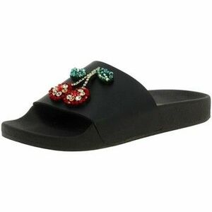 Žabky Thewhitebrand JEWEL PATCH CHERRYS BLACK L-0138 vyobraziť
