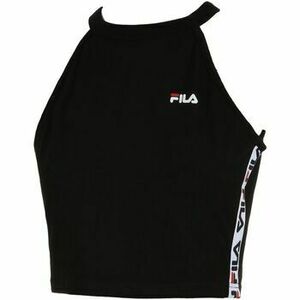 Tričká a polokošele Fila MELODY CROPPED TOP 002 - BLACK 687074 vyobraziť