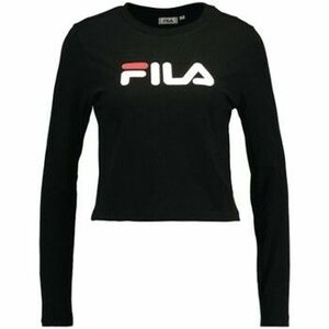 Tričká a polokošele Fila MARCELINE CROPPED LS SHIRT 002 - BLACK 687213 vyobraziť