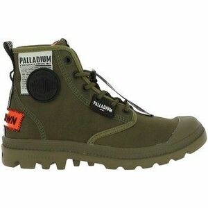 Čižmičky Palladium LITE OVERLAB T40 DARK OLIVE 20E 76419 vyobraziť