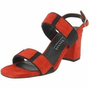 Sandále Xavier Danaud ALUSTA 011 RED SUEDE ALUSTA vyobraziť