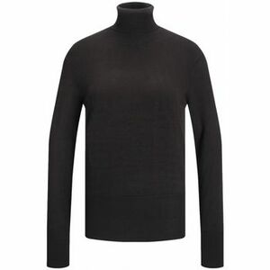 Svetre JJXX Knit Ava L/S Roll Neck - Black vyobraziť