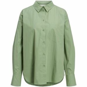 Blúzka JJXX Noos Shirt Jamie L/S - Loden Frost vyobraziť