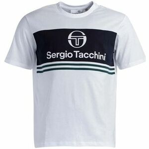 Tričká a polokošele Sergio Tacchini ATHA TEE Blanc vyobraziť