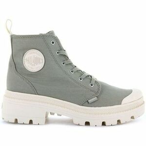 Čižmičky Palladium PALLABASE TWILL Vert vyobraziť