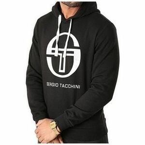 Mikiny Sergio Tacchini ZION SWEATER 150-BLACK/WHT/GREY 37704 vyobraziť