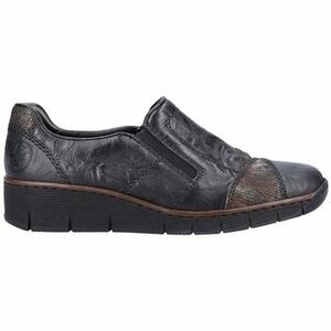 Mokasíny Rieker 53768 Noir vyobraziť
